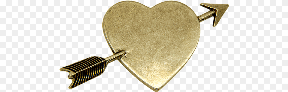 Heart Arrow Antique Gold Godertme, Accessories Png Image