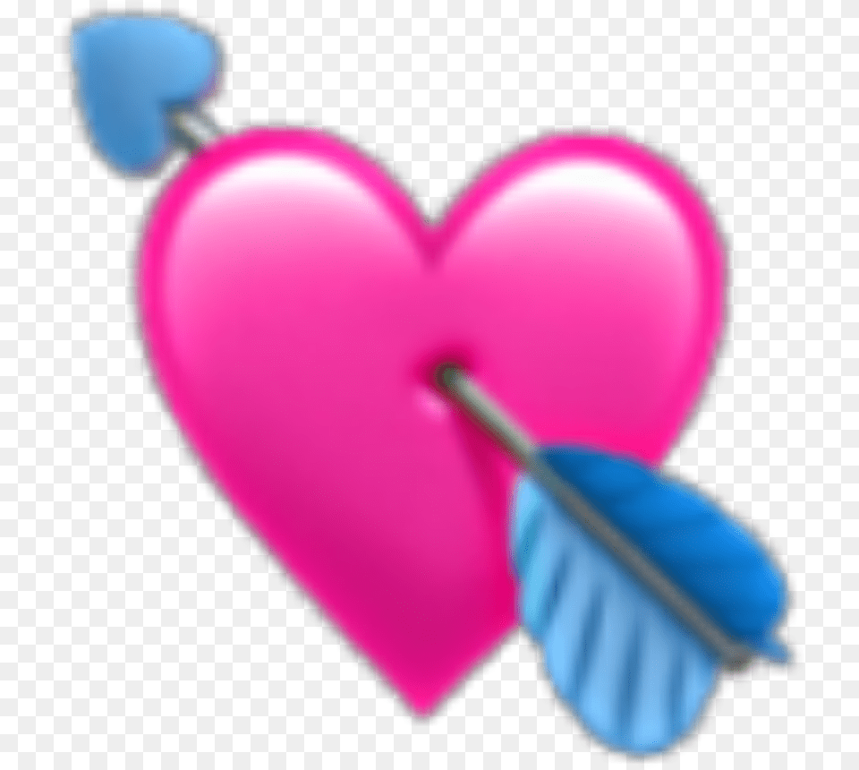 Heart Arrow Heartwitharrowthroughit Heartarrow Transparent Background Heart Emoji, Balloon, Person, Head, Food Free Png