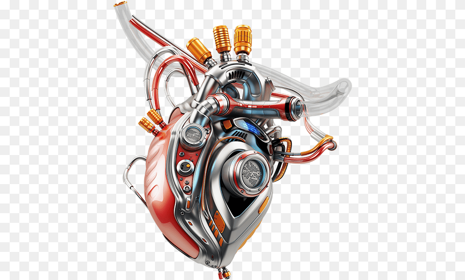 Heart Artificial Heart, Machine, Motor, Engine, Device Free Png Download