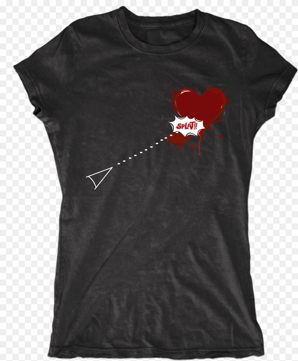 Heart Attack, Clothing, T-shirt, Shirt Free Png Download