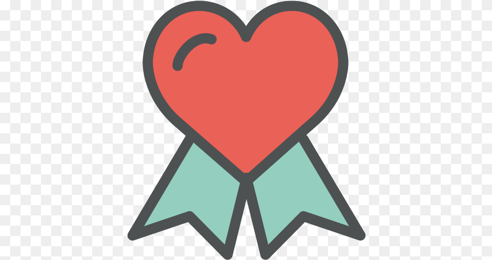 Heart Award Icon Of Flat Line Valentine Icons Heart Award Free Transparent Png