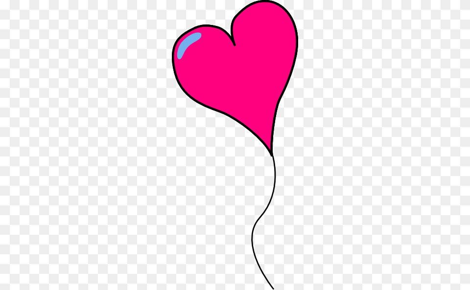 Heart Balloon Alone Clip Art, Clothing, Hat, Glove, Smoke Pipe Free Png Download