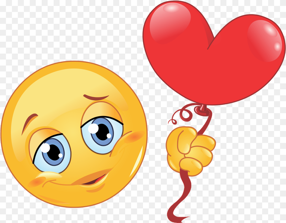 Heart Balloon Emoji Decal Heart Smiley Png