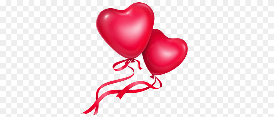 Heart Balloon Pink Png Image