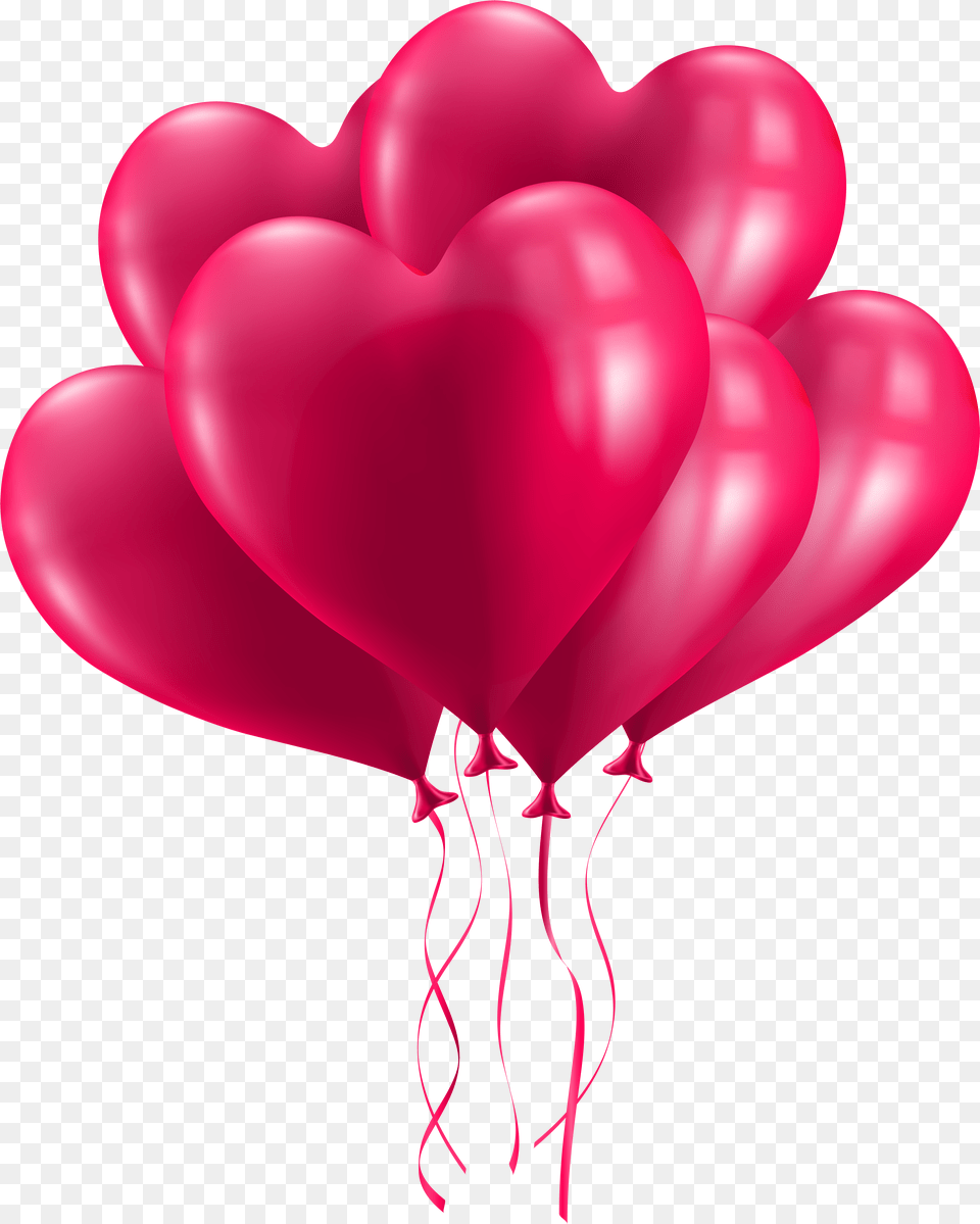 Heart Balloons Transparent Image Heart Happy Birthday Love Png