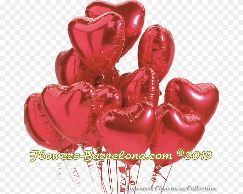 Heart Balloons Valentine Balloon Png Image