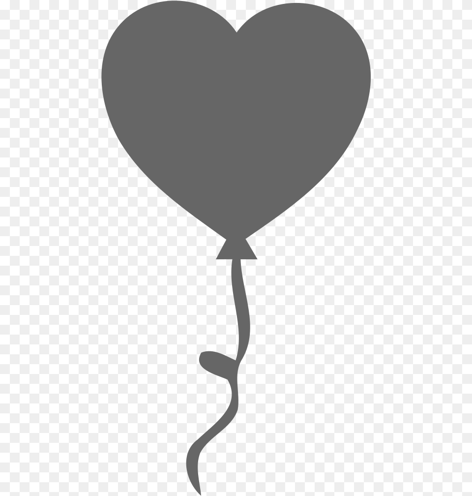 Heart Baloon Icon Download Logo Heart Balloon Black, Person Free Png