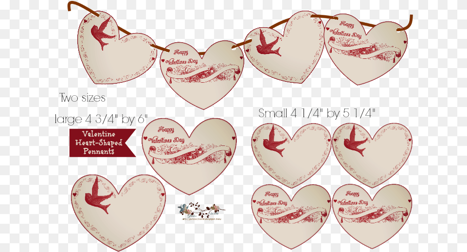 Heart Banner Free Transparent Png