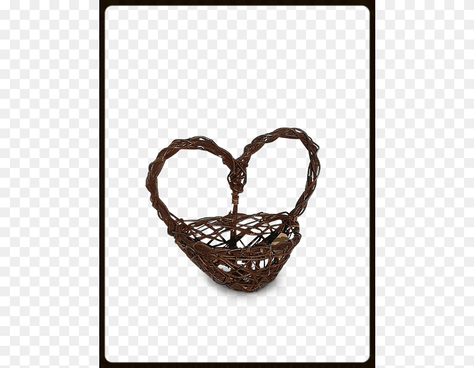 Heart Basket Width 41cm Height 33cm13quot Basket, Accessories, Jewelry, Necklace Free Png