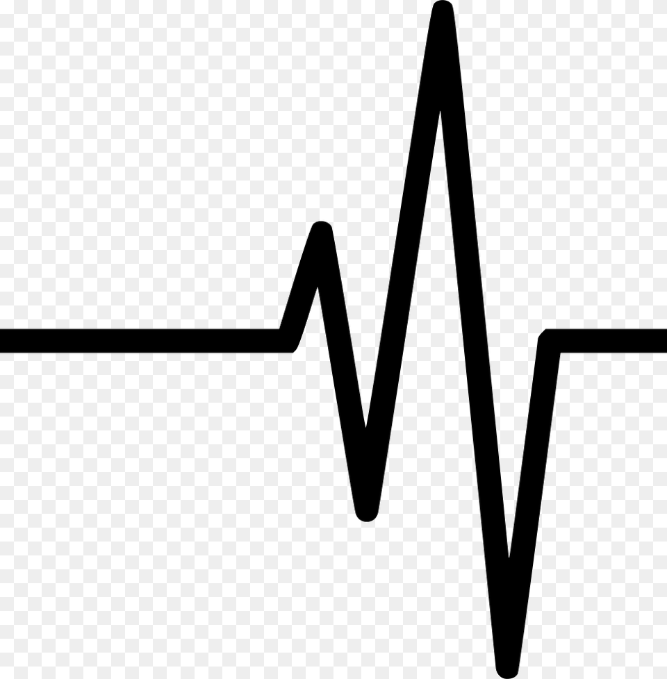 Heart Beat Comments Garis Detak Jantung Vektor, Symbol, Text Free Transparent Png