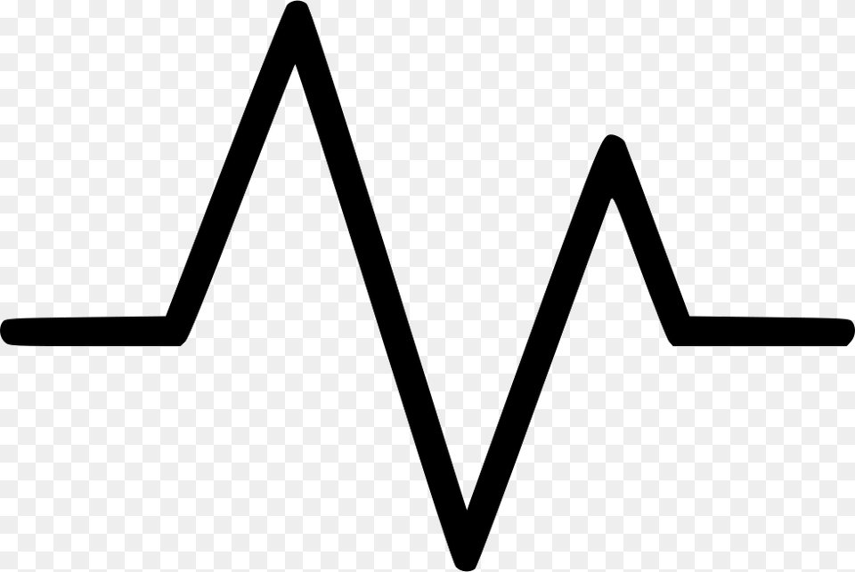 Heart Beat Symbol Transparent, Triangle Png
