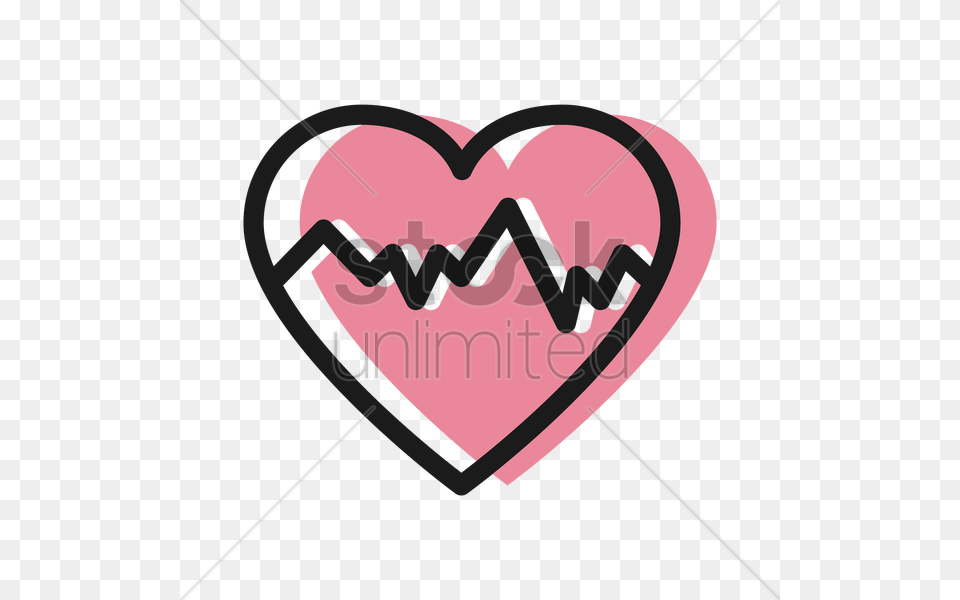 Heart Beat Vector Png Image