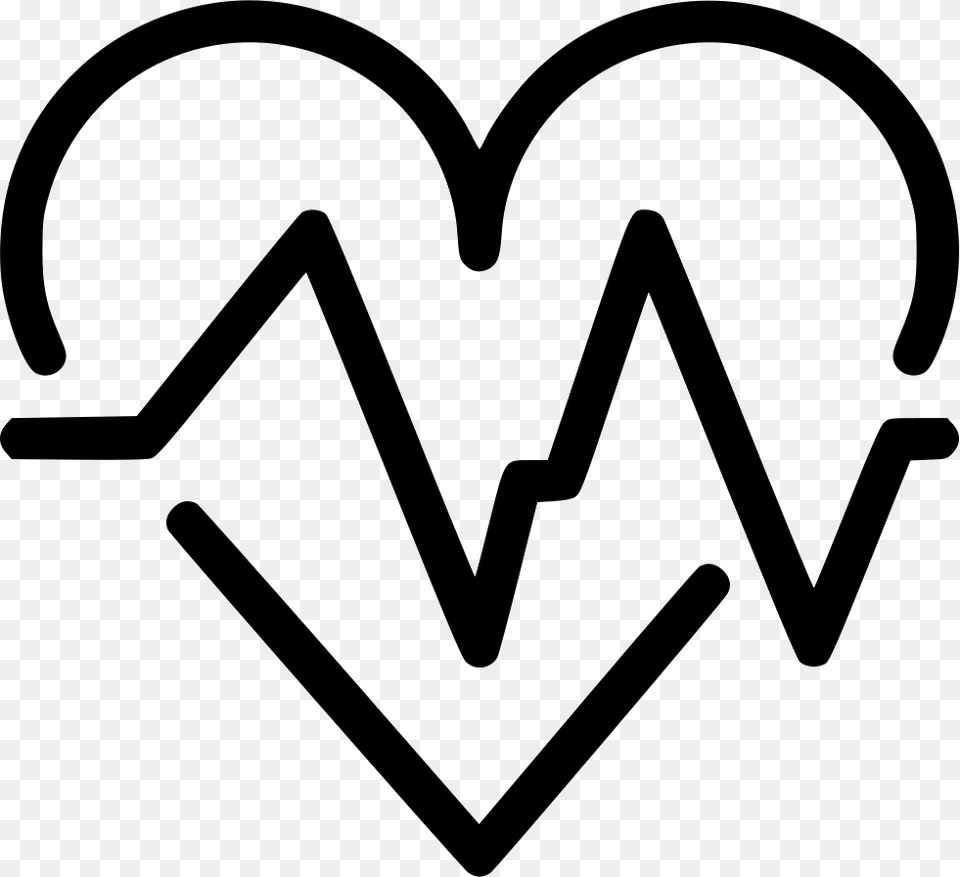 Heart Beat Vitality Health Check, Logo, Stencil, Smoke Pipe Free Png Download