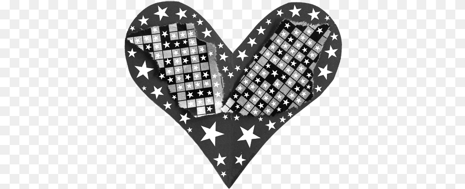 Heart Black And White Clipart Double Heart, Flag Png Image