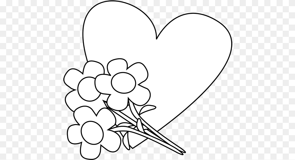 Heart Black And White Clipart Valentine Heart Clipart Black And White, Stencil, Art, Food, Fruit Png Image