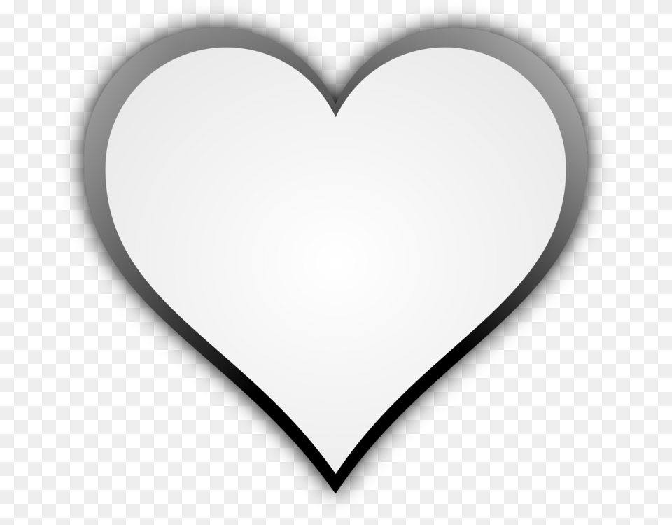 Heart Black And White Shape Computer Icons Free Png Download