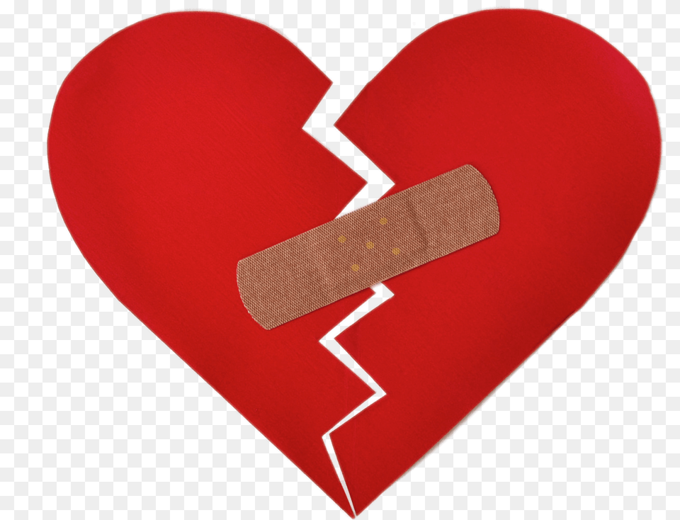 Heart Black Broken Heart With Bandaid, Bandage, First Aid, Ping Pong, Ping Pong Paddle Free Png