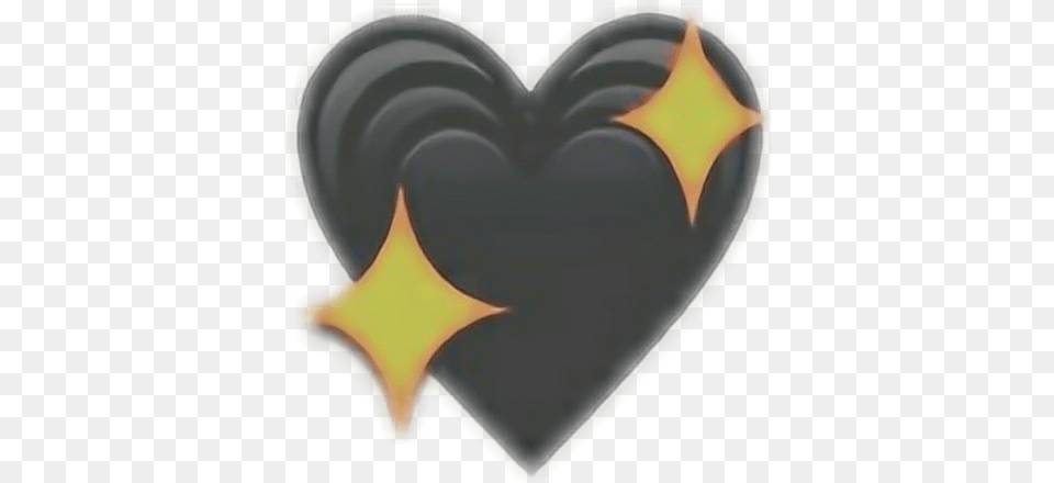 Heart Black Emoji Heart, Logo, Symbol Png Image