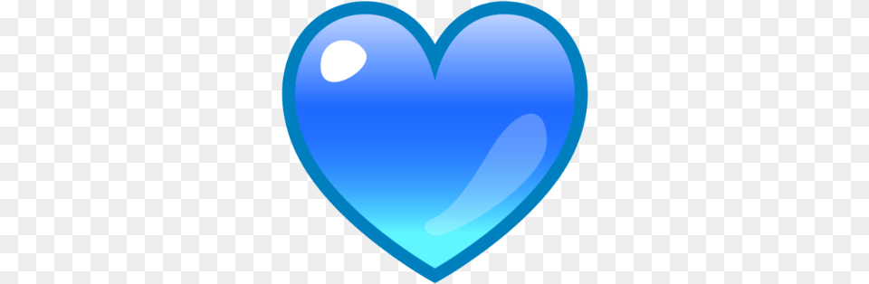 Heart Blue Emoji Blueemoji Heartemoji Blueheartemoji Heart, Balloon Free Transparent Png