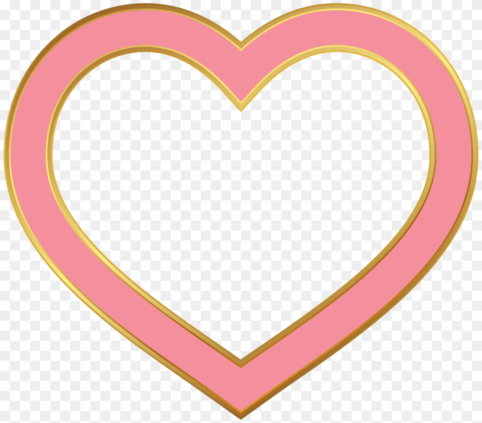 Heart Border Pink Clip Art, First Aid, Logo Png Image
