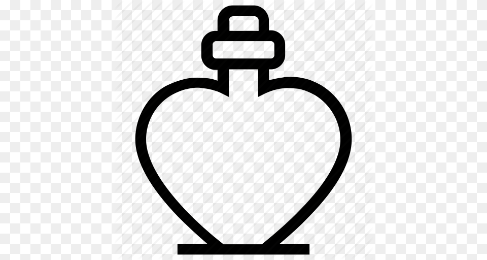 Heart Bottle Heart Shaped Perfume Perfume Bottle Perfume, Jar, Cosmetics, Pottery Free Transparent Png