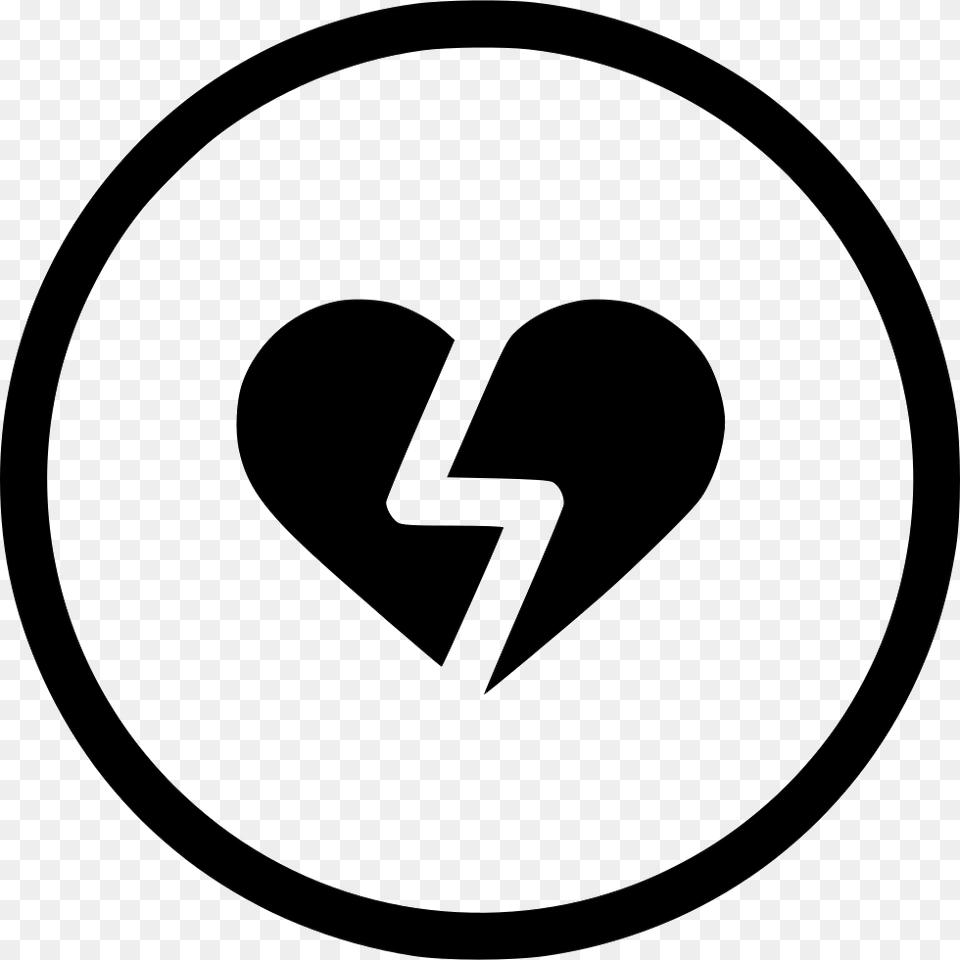 Heart Break Circle, Symbol Free Png