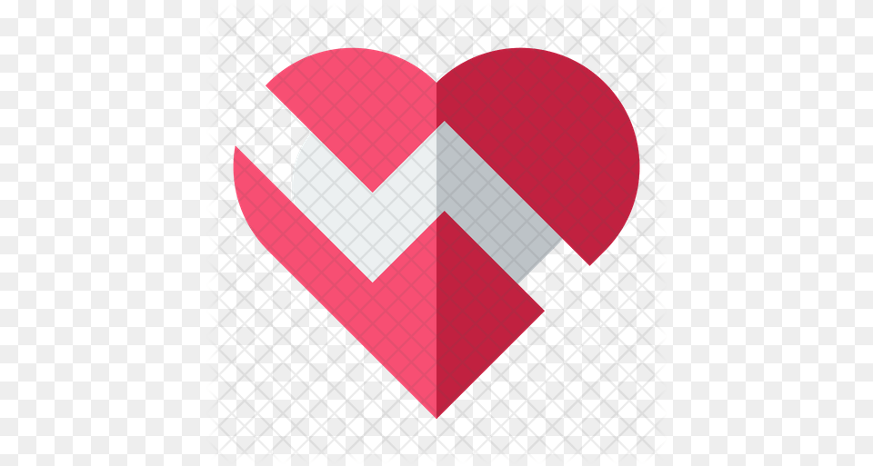Heart Break Icon Of Flat Style Heart, Ping Pong, Ping Pong Paddle, Racket, Sport Png