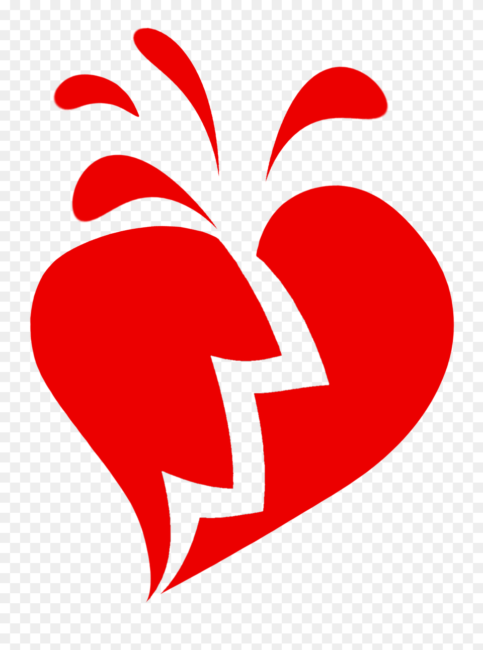 Heart Broken Broken Heart No Background, Leaf, Logo, Plant, First Aid Free Png