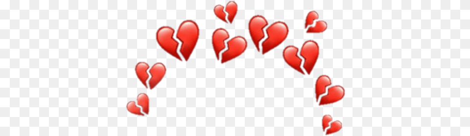 Heart Broken Hearts Broke Brokenheart Brokenhearts Broken Hearts Crown, Symbol Png Image