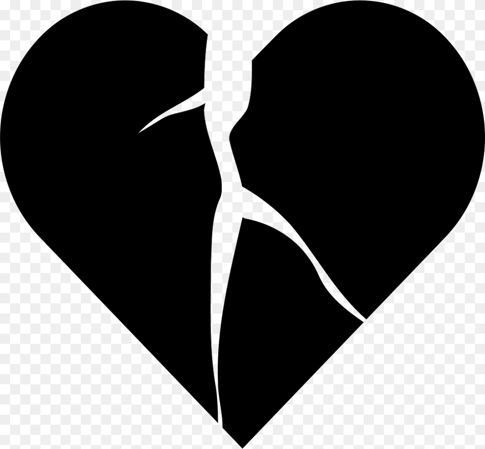 Heart Broken Icon Free Download, Stencil, Person Png Image