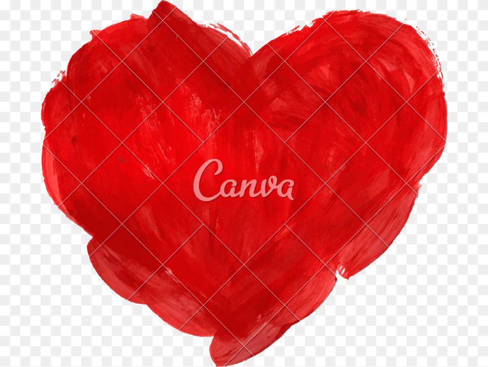 Heart Brush Stroke, Balloon Free Transparent Png