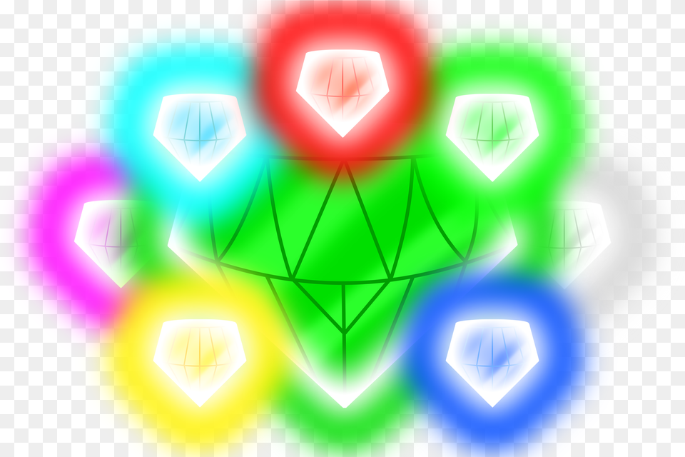 Heart Chaos Emerald, Light Png
