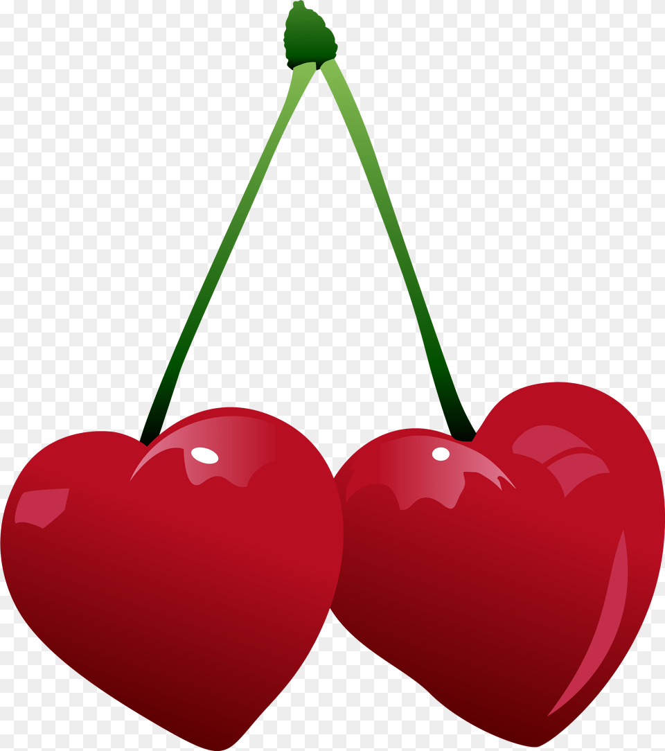 Heart Cherry Transparent Background, Food, Fruit, Plant, Produce Free Png