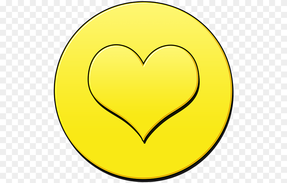 Heart Circle Icon Girly, Logo, Symbol, Disk Free Png