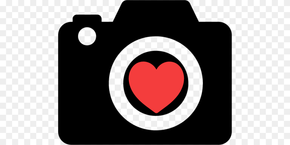 Heart Clip Art Camera, Symbol, Astronomy, Moon, Nature Free Png Download