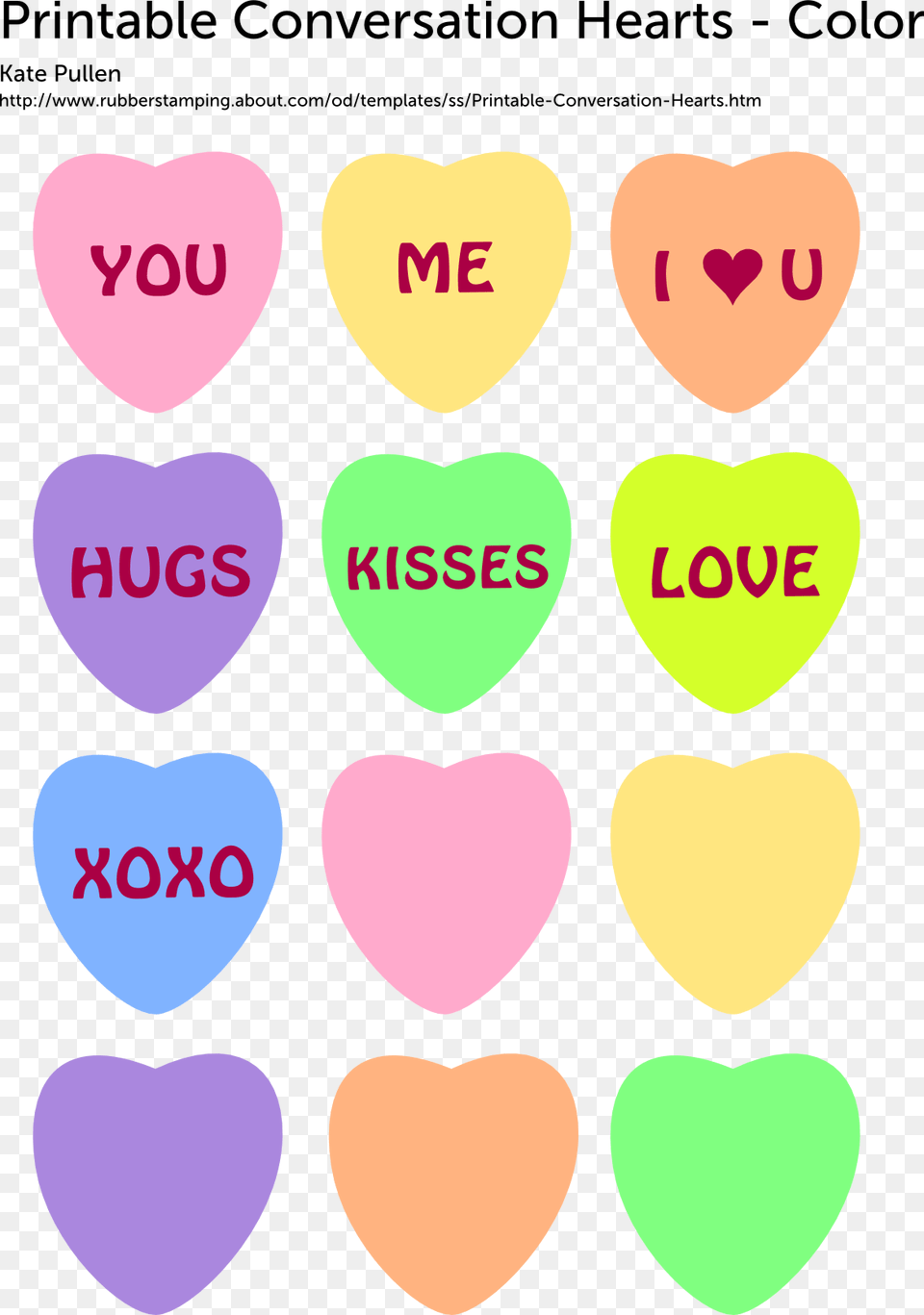 Heart Clip Conversation Love Heart Sweet Template Free Png