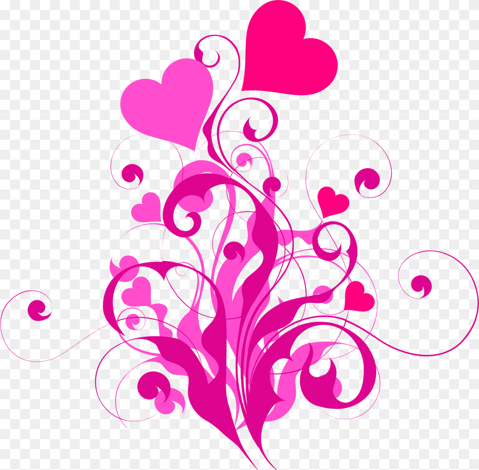 Heart Clipart, Art, Floral Design, Graphics, Pattern Free Png Download