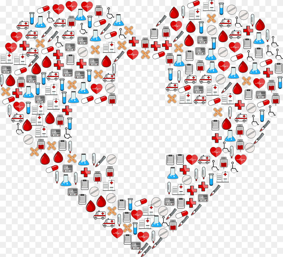 Heart Clipart, Pattern, Art, Collage, Car Free Png