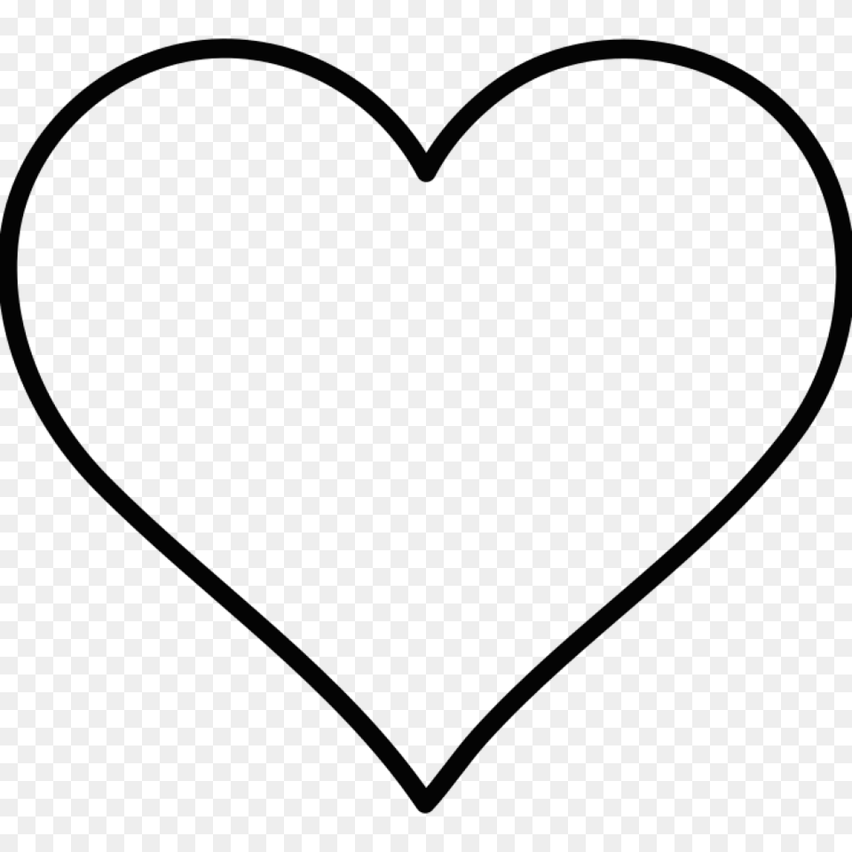 Heart Clipart, Gray Png Image