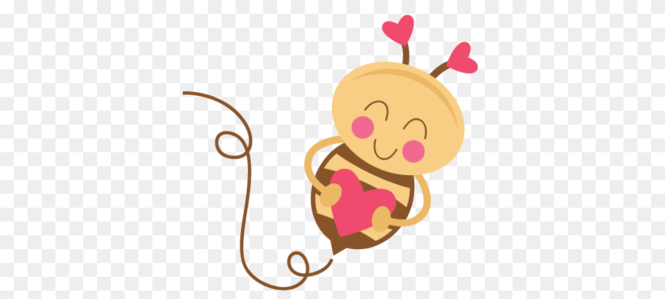 Heart Clipart Bee, Food, Nut, Plant, Produce Png