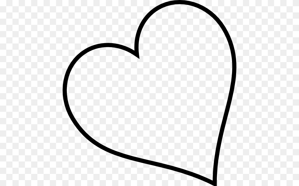 Heart Clipart Black And White Png
