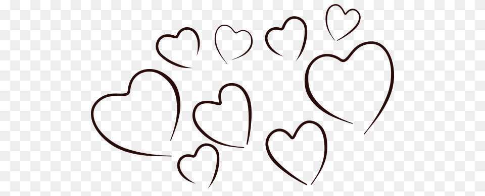 Heart Clipart Black And White Nice Clip Art, Blackboard Png