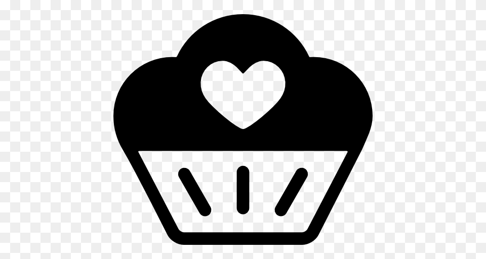 Heart Clipart Cupcake, Stencil, Logo, Clothing, Hardhat Png Image