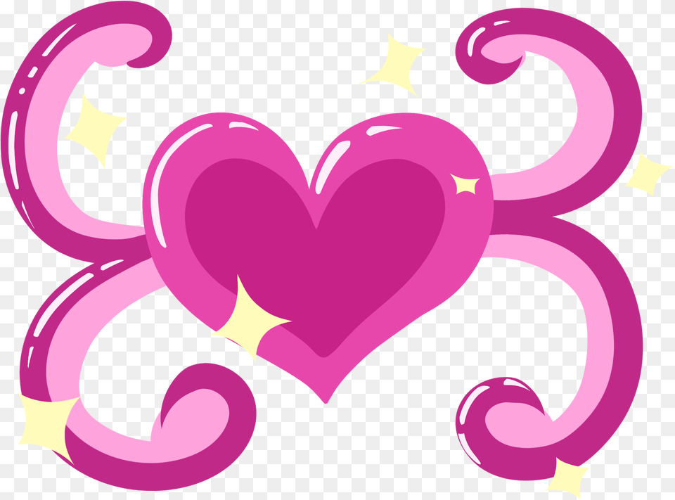 Heart Clipart Heart Cutie Mark Transparent, Purple Png Image