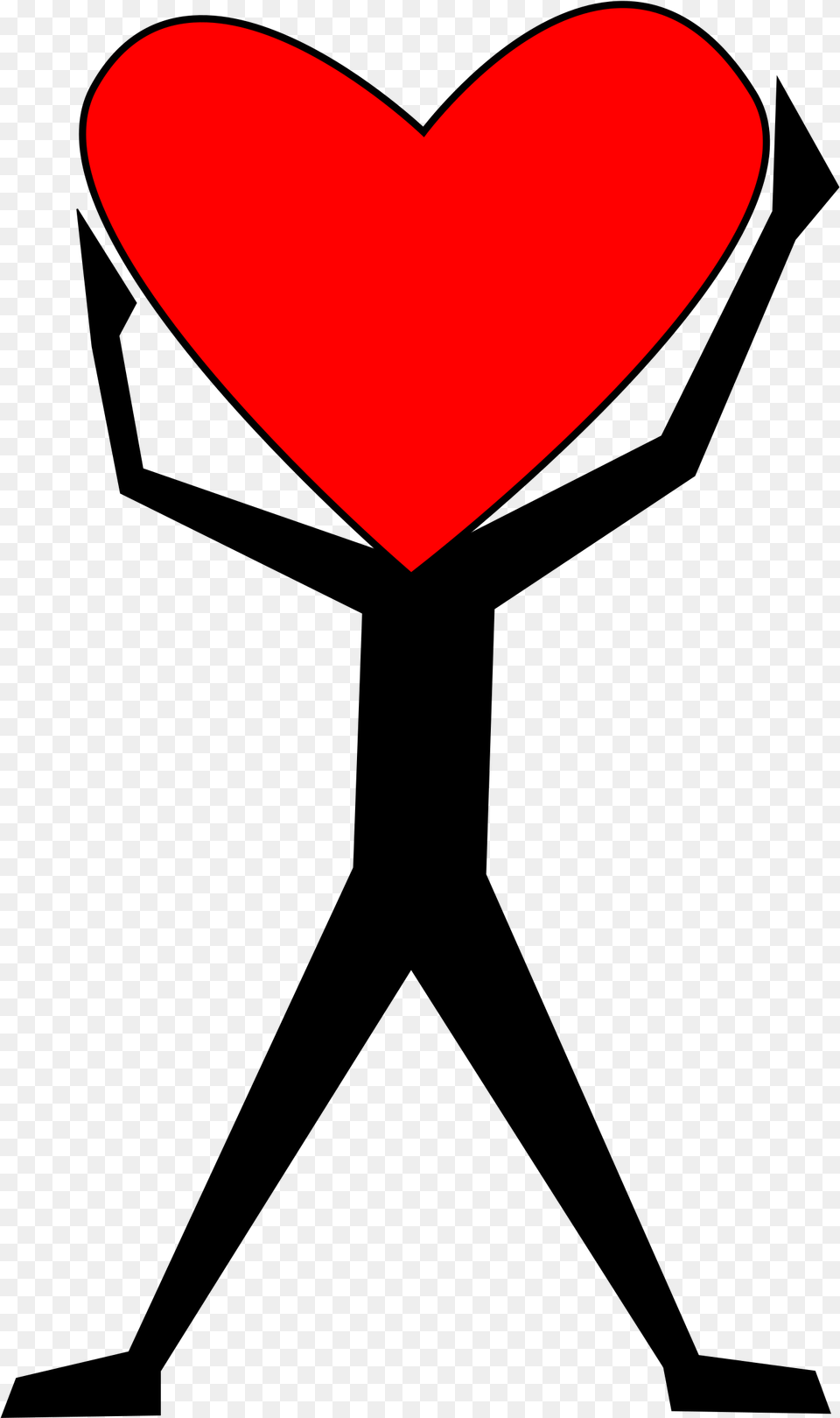 Heart Clipart Man Heart Person Clip Art, Astronomy, Moon, Nature, Night Png Image
