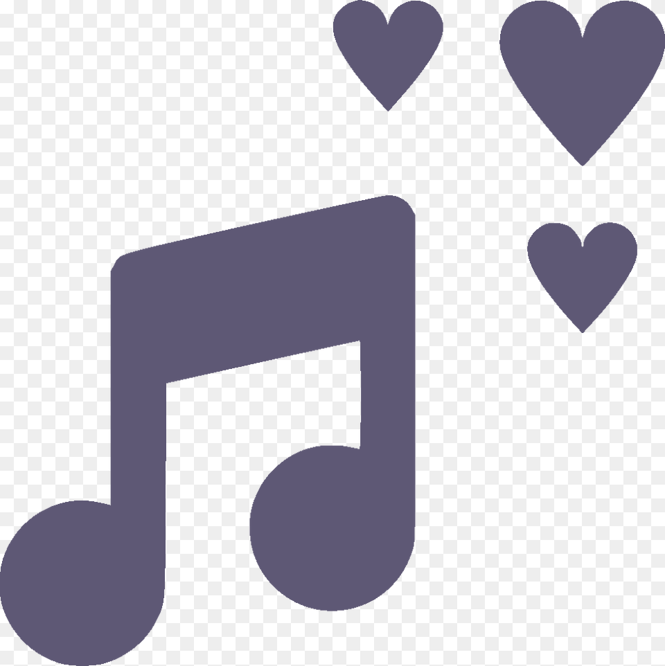 Heart Clipart Music, Text Free Transparent Png