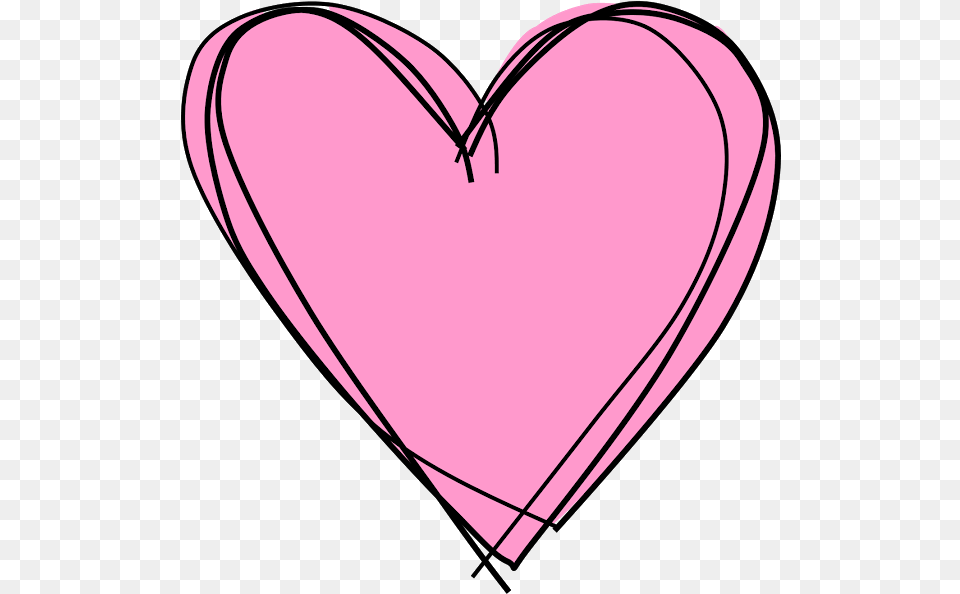 Heart Clipart Pink Heart White Background Free Png