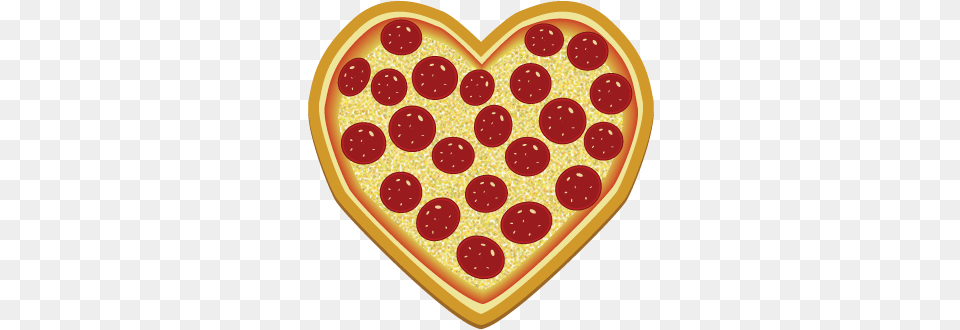 Heart Clipart Pizza Beautifulchaos101 3d Cheer Bowpizza My Heart, Food, Ketchup, Sweets Png Image