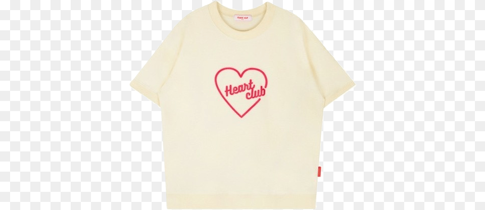 Heart Club 16sc Heart Neon Top Trun, Clothing, T-shirt, Shirt Png