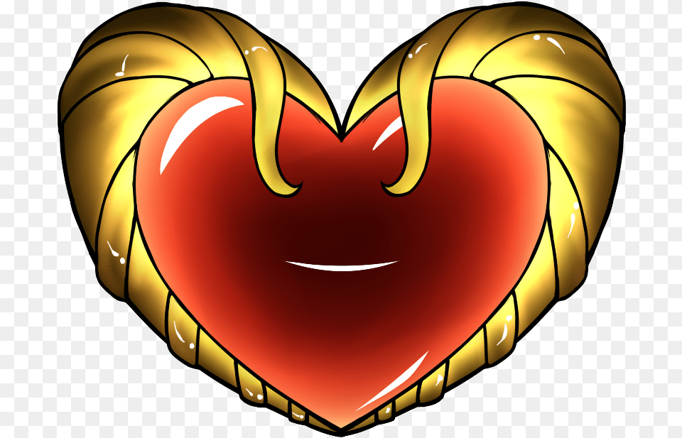 Heart Container And Heart Piece Design For Skyloft Free Png Download